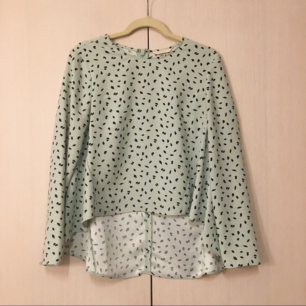 H&M mint blouse - Picture 2 of 6